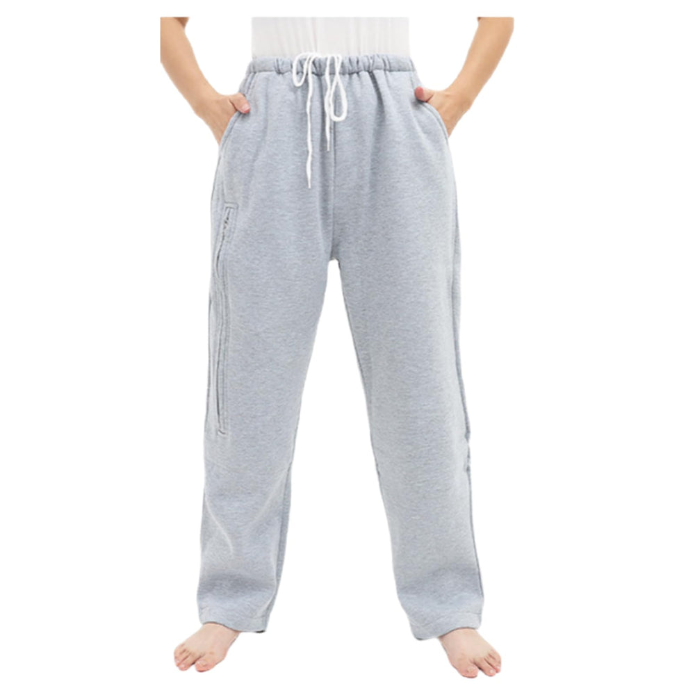 DURASIKO urine bag pants with double pockets secure daily wear