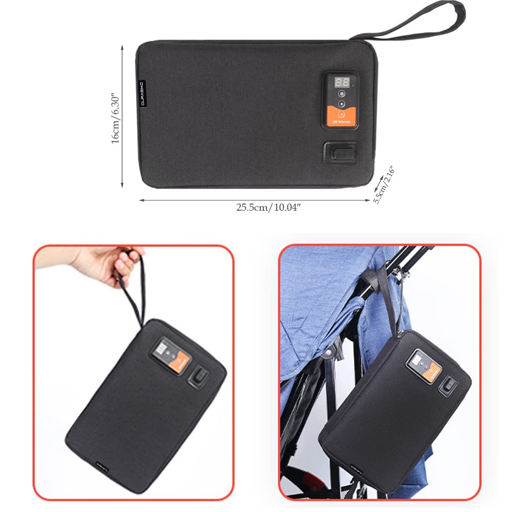 DURASIKO wipes heater ideal for car use, home, or camping trips.
