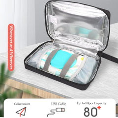 DURASIKO wipes heater USB charging enables flexible power options during travel.