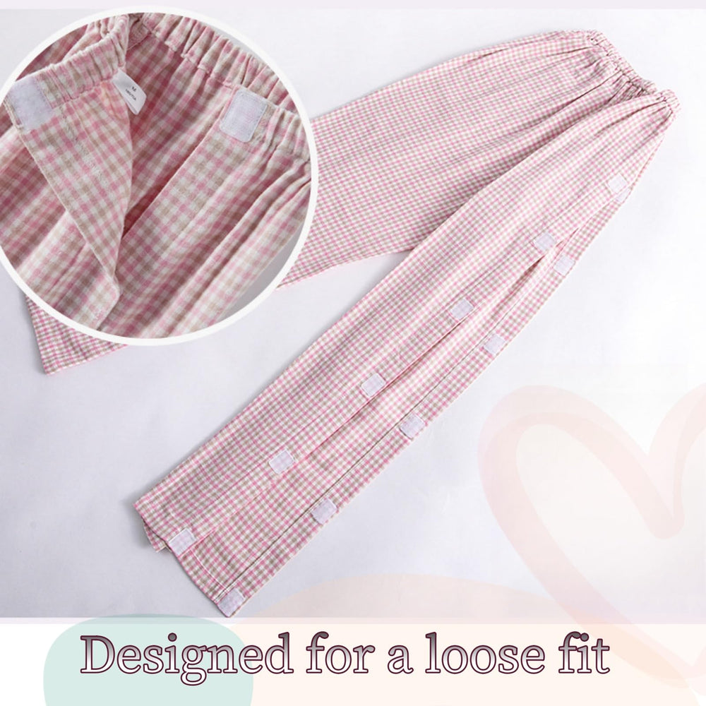 DURASIKO gown breathable cotton keeps skin comfortable during wear.