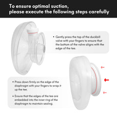 Durceler assembly guidance for Elvie Stride parts; quick, correct setup