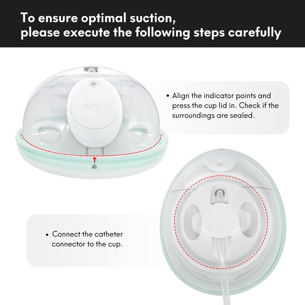 Durceler BPA-free silicone ensures safe, odorless use during daily pumping