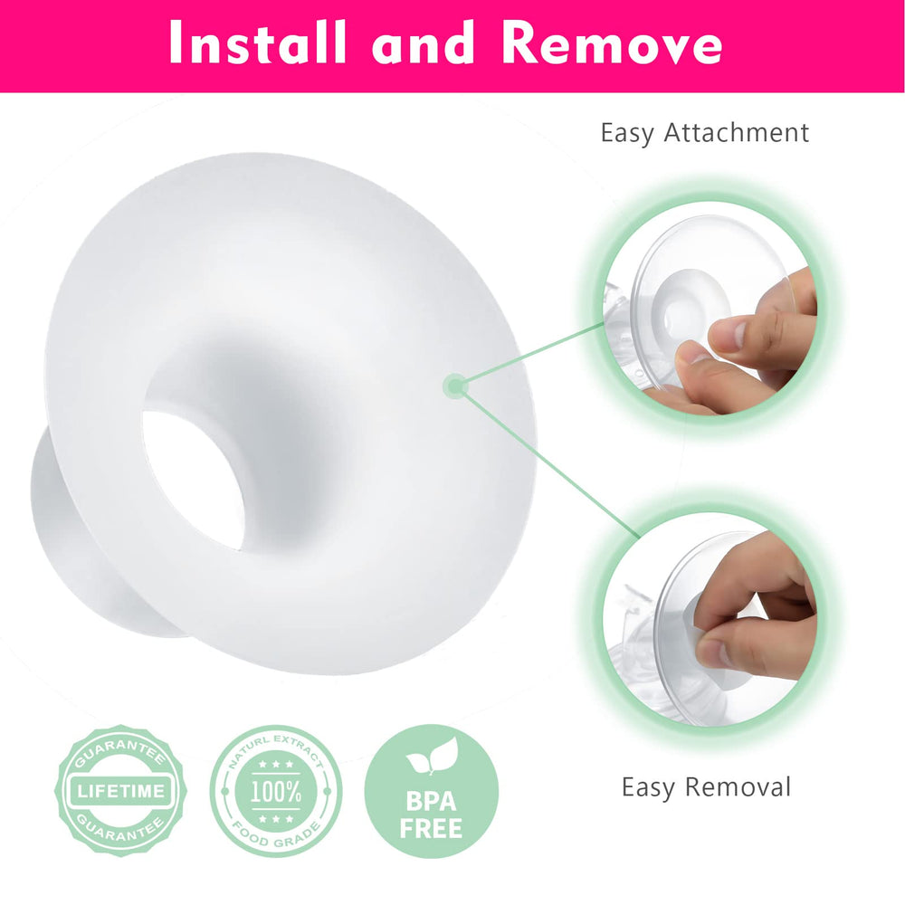 Durceler inserts enable easy fit with a handsfree bra setup.