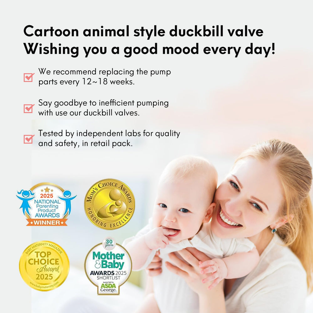 Durcler eight-piece pack in cute cartoon design boosts user experience.