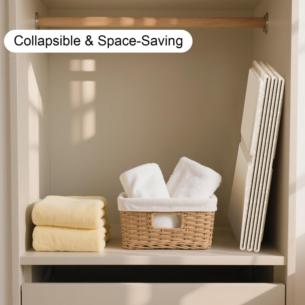 DUSHARKFUN collapsible baby bathtub setup demonstrates quick bath time