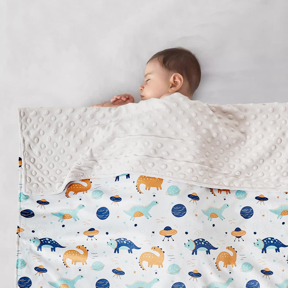 DuShow nursery decor charming dino print complements modern baby spaces.