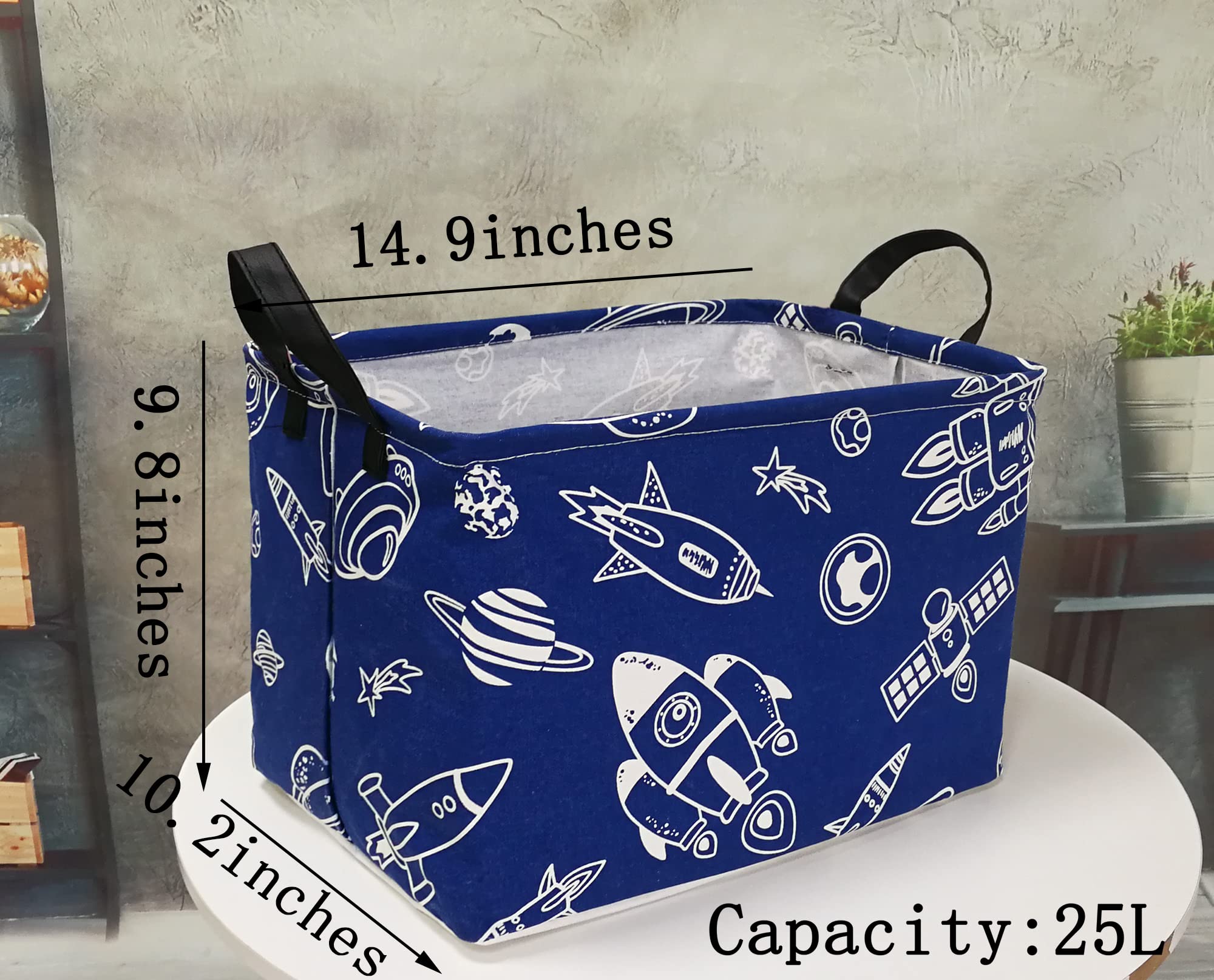 DUYIY collapsible laundry basket folded for compact storage.