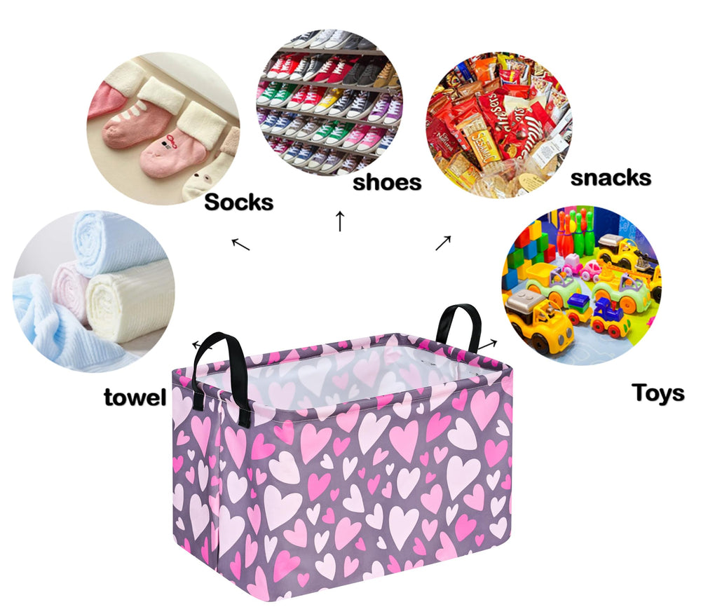DUYIY durable handles ensure comfortable carrying around the home.