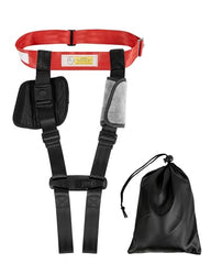 Duythy Airplane Harness with soft shoulder pad for comfortable toddler travel.
