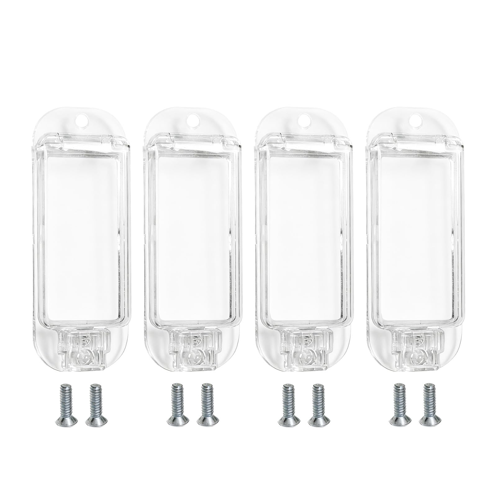 Dvvsav easy-install switch cover – secure in seconds with included screws.