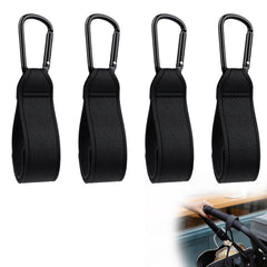Dvvsav universal-fit stroller hook on any handle for hands-free shopping
