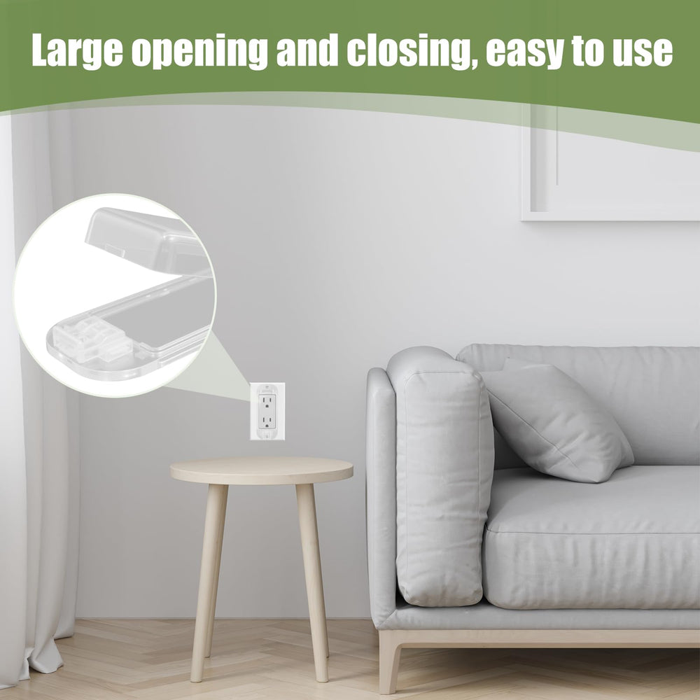 Dvvsav thick polycarbonate switch guard – durable protection against everyday use.