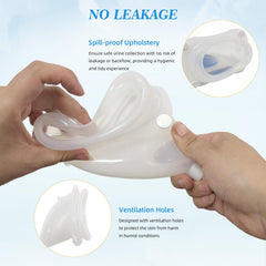 DWCHECK 1000ml daytime bag with clear marks for quick monitoring.
