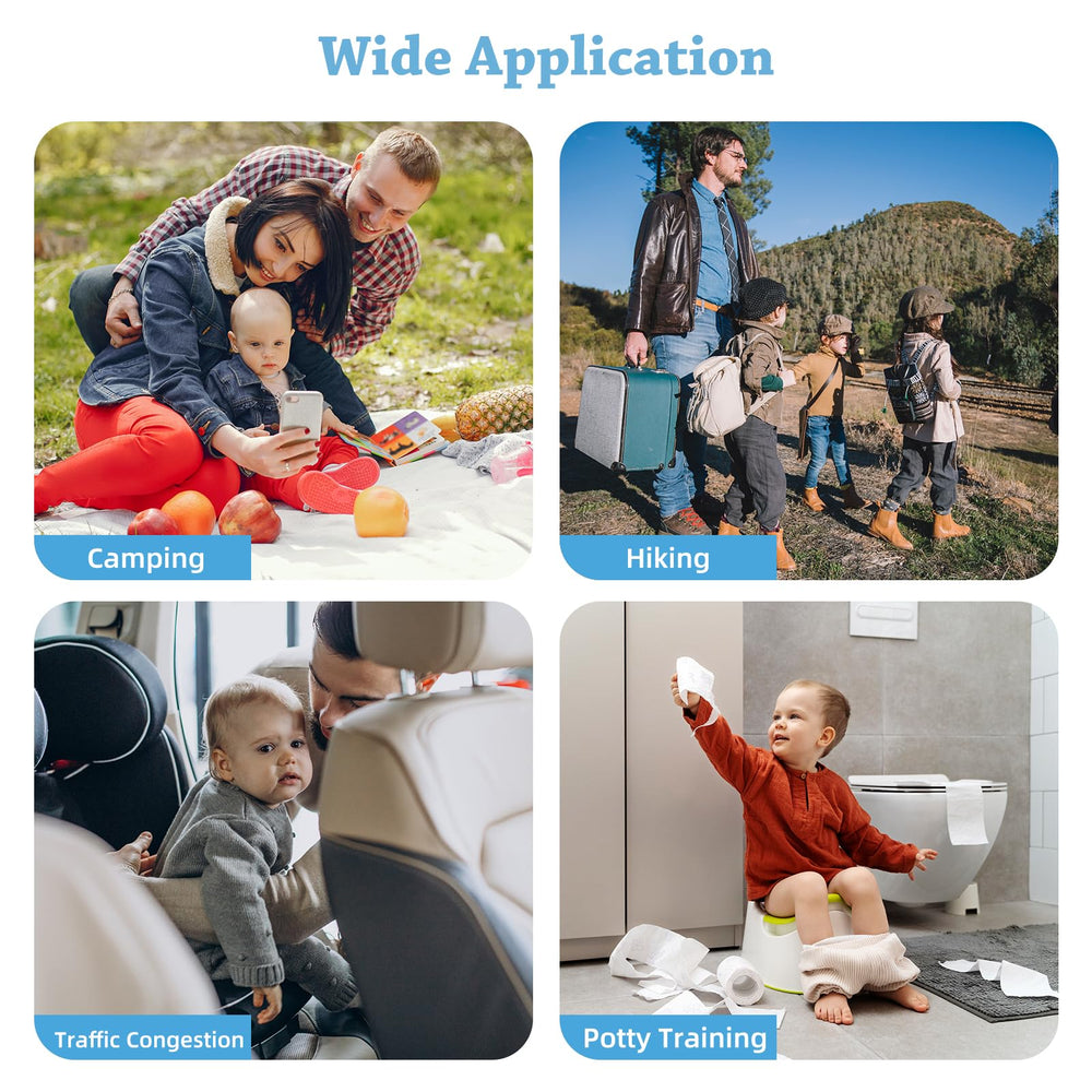 DWCHECK individually wrapped bags ideal for quick potty needs while traveling