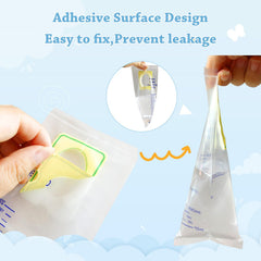 DWCHECK latex-free adhesive surface for safe attachment on kids