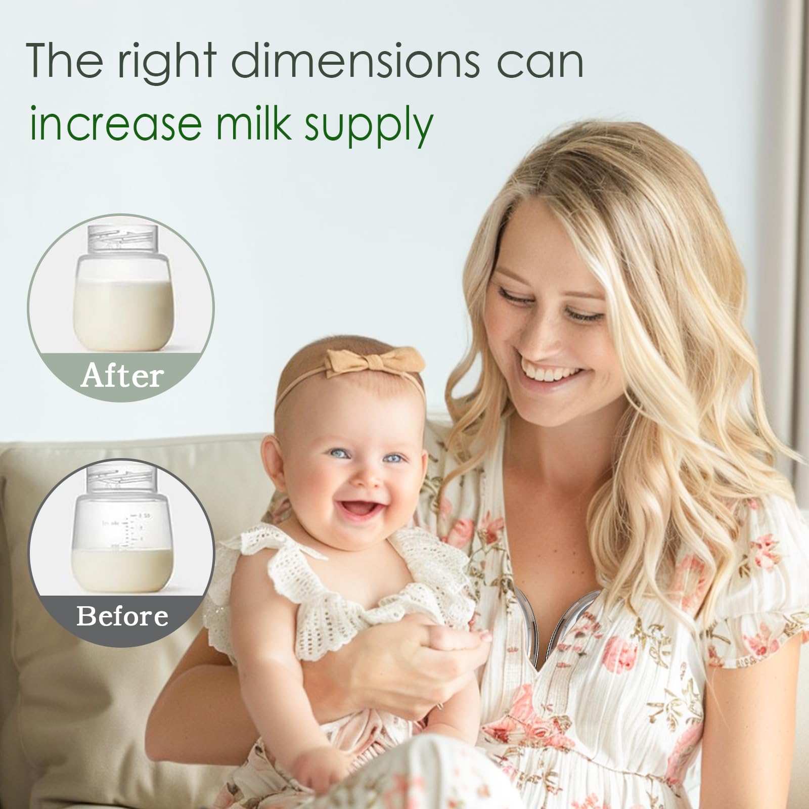 Dwelio flange 17mm insert offers precise fit for ongoing breastfeeding comfort.