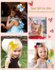 Dwenarry grosgrain hair clips secure hairstyles for kids