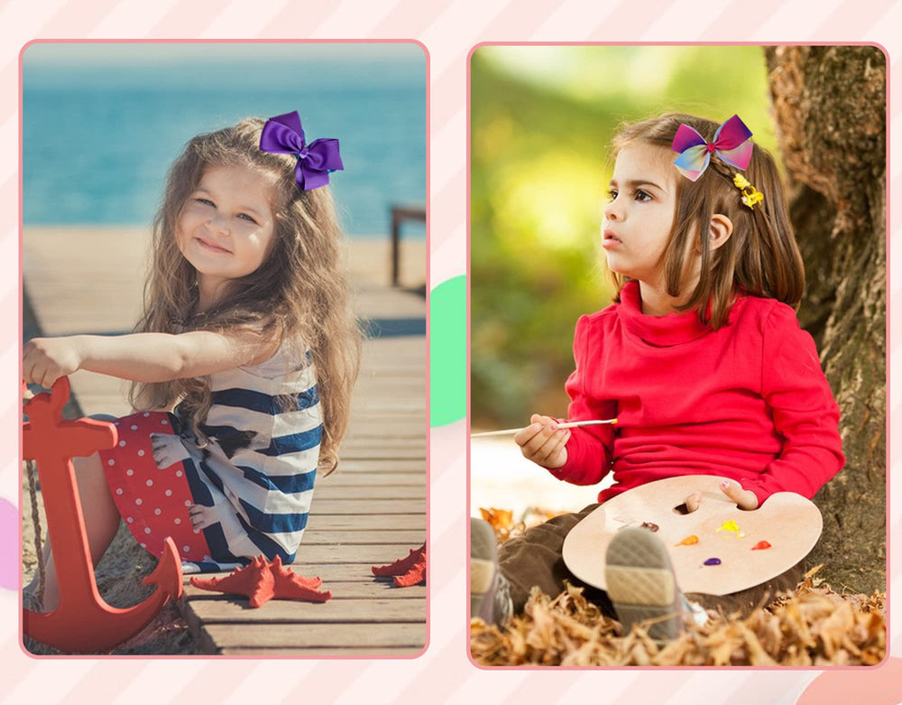Dwenarry yellow sunshine bow clip brightens looks for any day