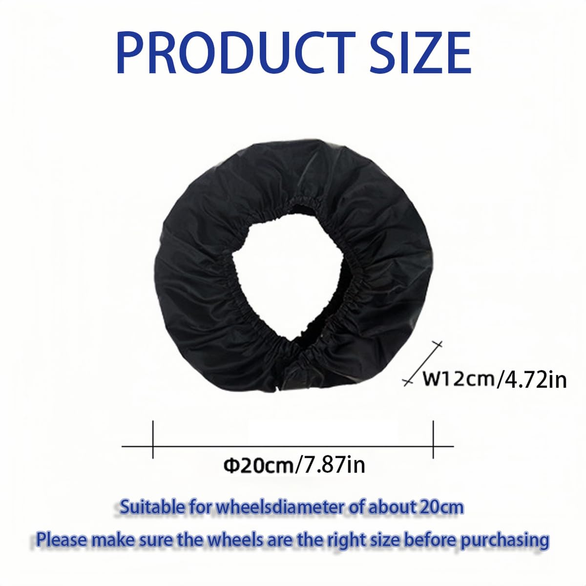 DWJSYXEI protectors installed on wheels for smoother outdoor rides
