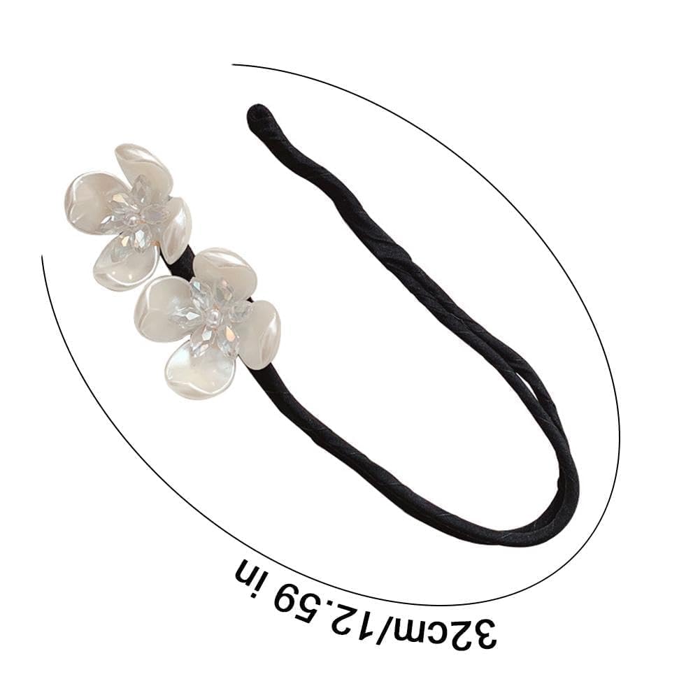 Dwuww flower clip enhances lightweight or heavy hairstyles with versatile charm