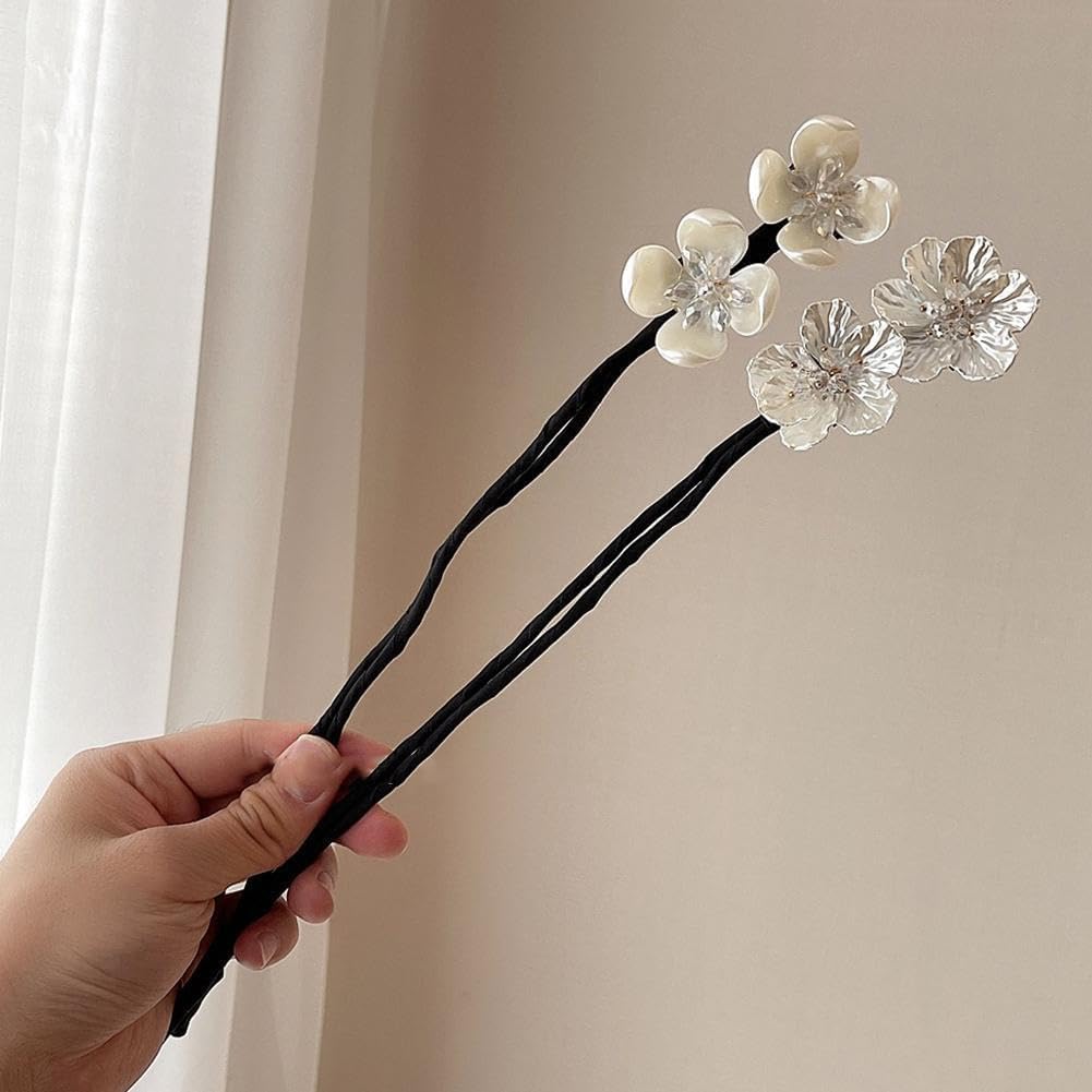 Dwuww secure bun clip keeps strands in place during daily activities