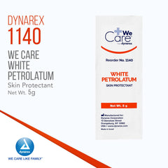 Dynarex White Petrolatum box packaging ideal for clinics and schools