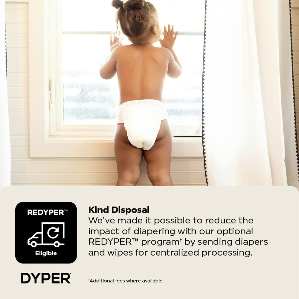 DYPER highly absorbent core supports reliable daytime potty learning.