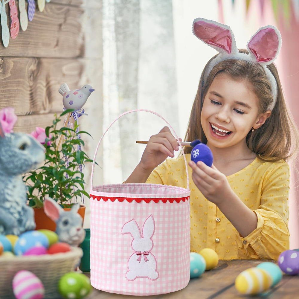 DYSHAYEN Easter basket dimensions 8.7" diameter and 9" height