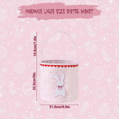 DYSHAYEN Easter basket showing rickrack border detail