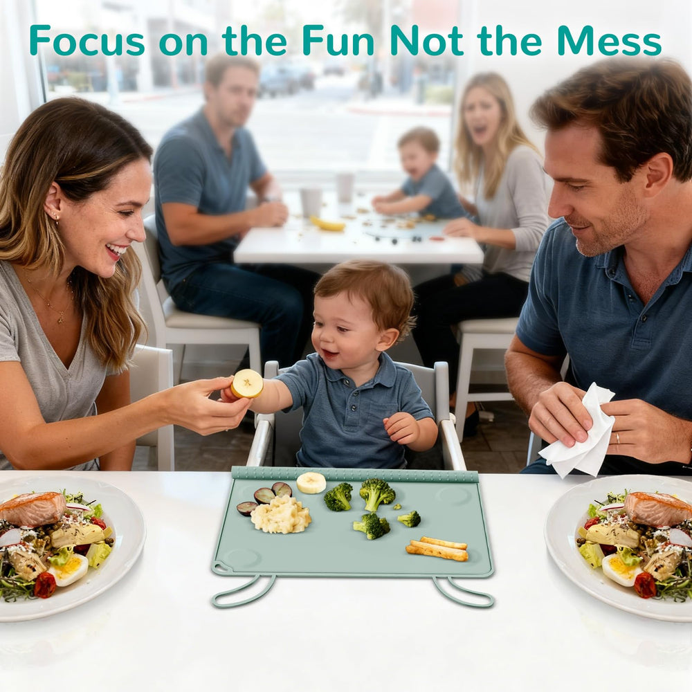 DZDOV placemat creates a clean barrier on public tables during meals.