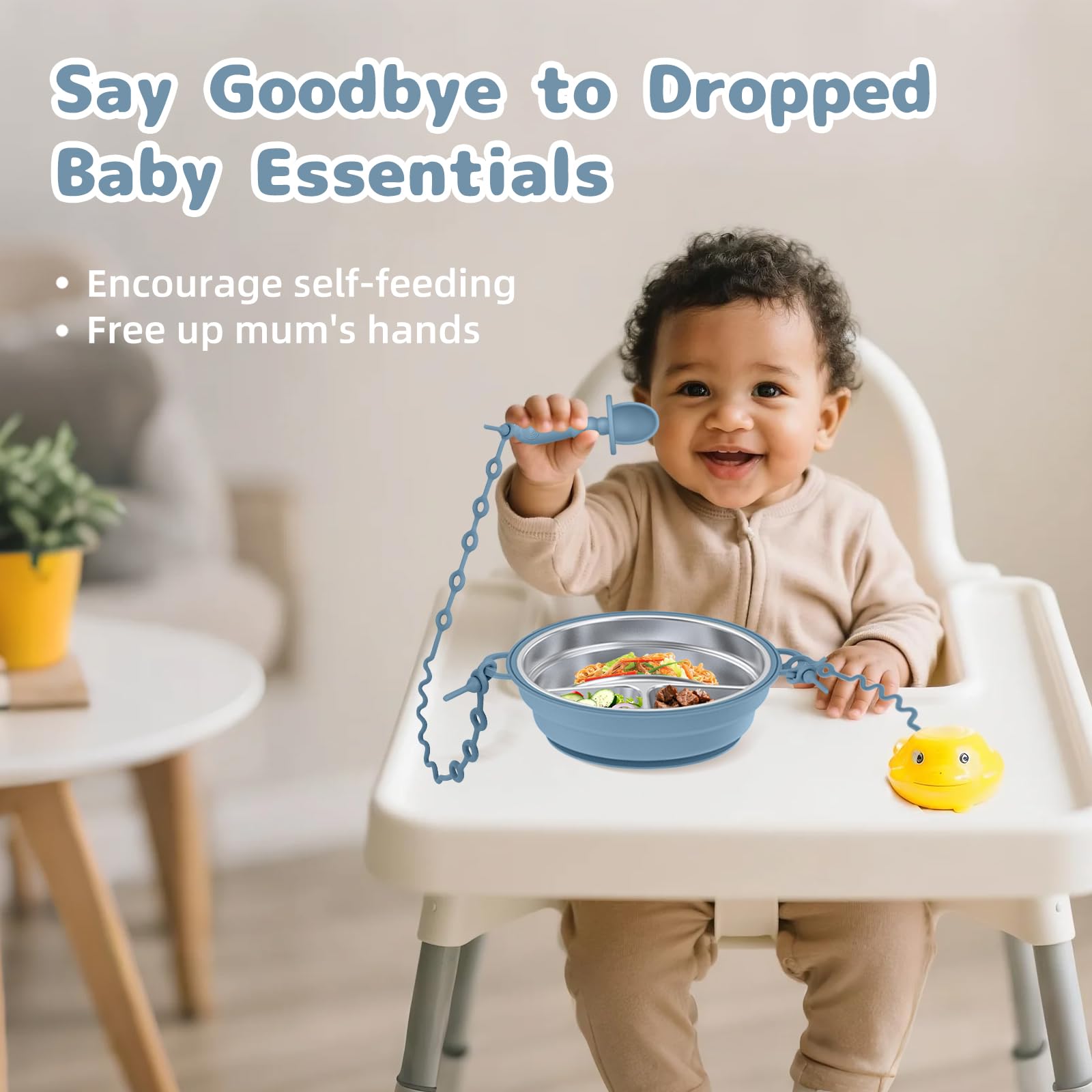DZDOV food-grade stainless steel and BPA-free materials ensure safe dining.