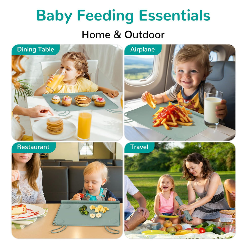 DZDOV restaurant and travel-friendly mealtime solution for toddlers.