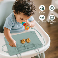 DZDOV placemat for on-the-go dining with wipe-clean surface.