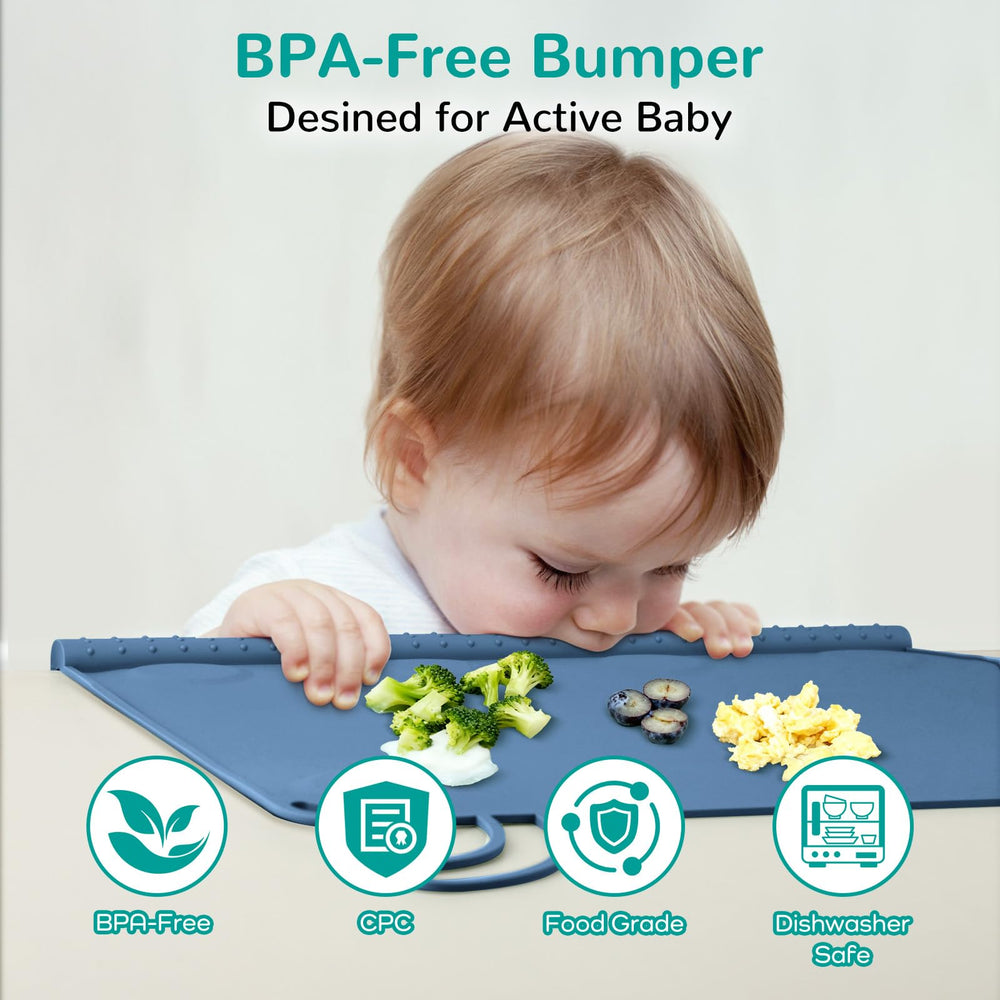 DZDOV portable placemat travels easily for restaurants and trips.