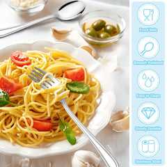E-far mirror-polished finish ensures easy cleaning and a shiny look