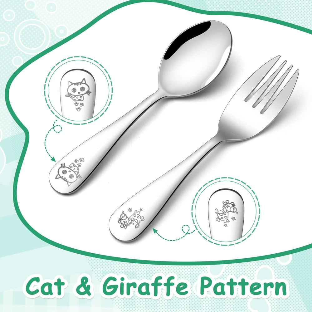 Dishwasher safe E-far utensils stay shiny after cleaning