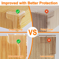 E-PRONSE adhesive corner protector uses 1mm tape for strong adhesion and long-lasting hold