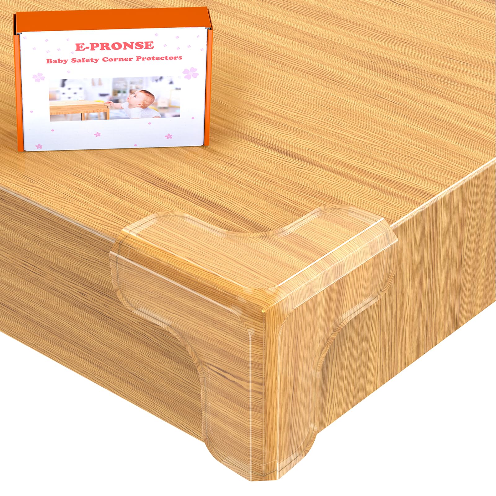 E-PRONSE corner protector large 1.6 inch with 3-sided protection for safe furniture