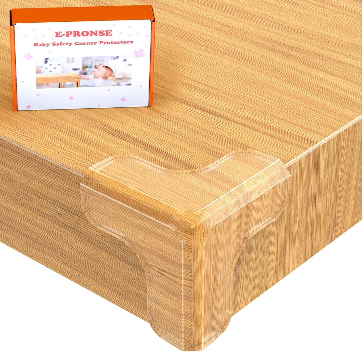 E-PRONSE corner protector large 1.6 inch with 3-sided protection for safe furniture