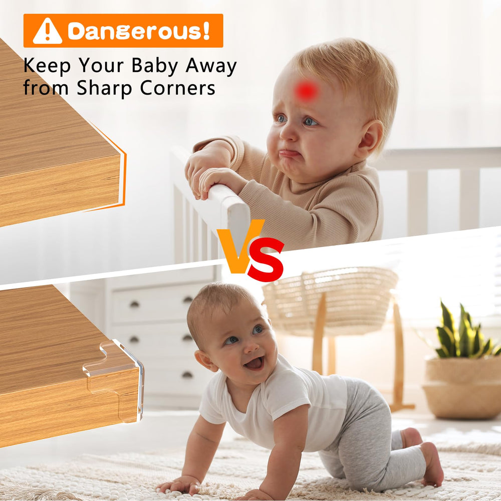E-PRONSE daycare-friendly corner protectors for nurseries and homes