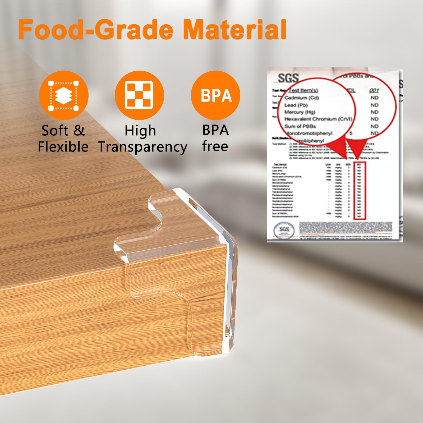 E-PRONSE soft protection for baby corners on wood, glass, and ceramic surfaces