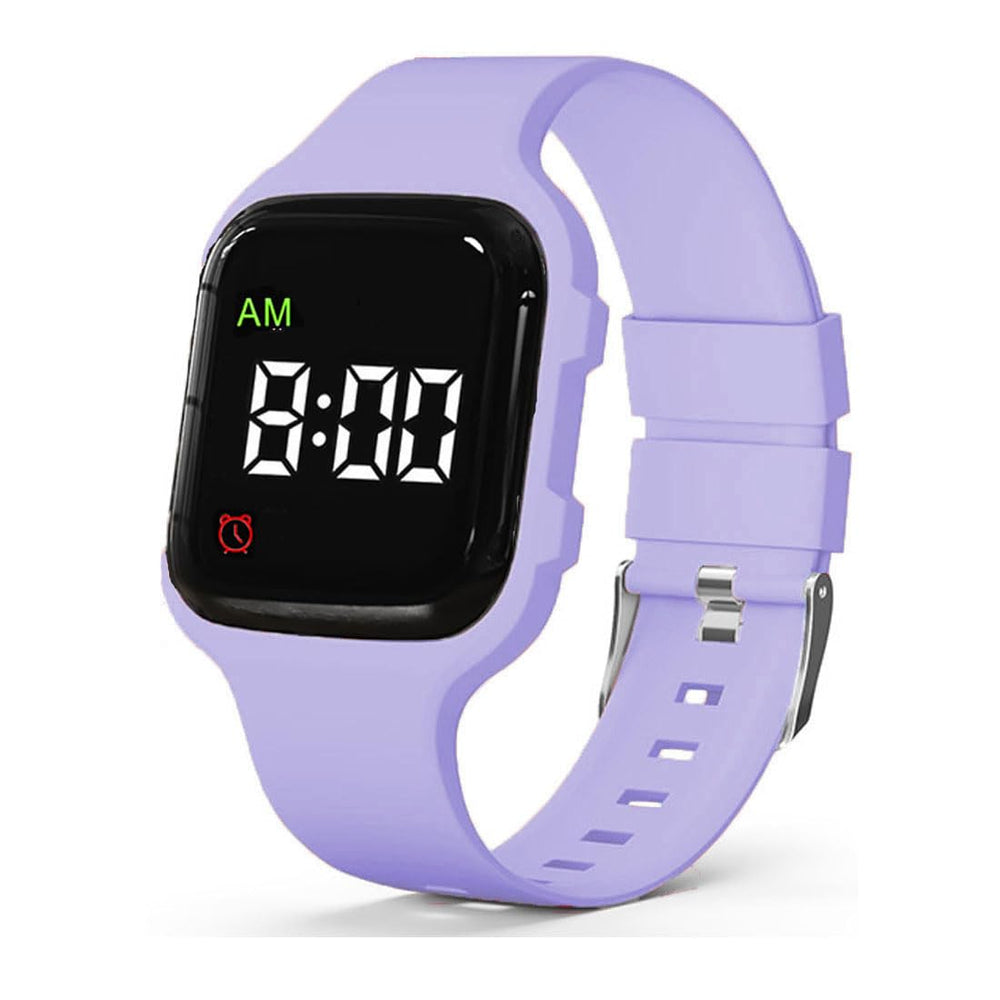 e-vibra vibrating alarm watch front view highlights discreet reminders for daily routines.