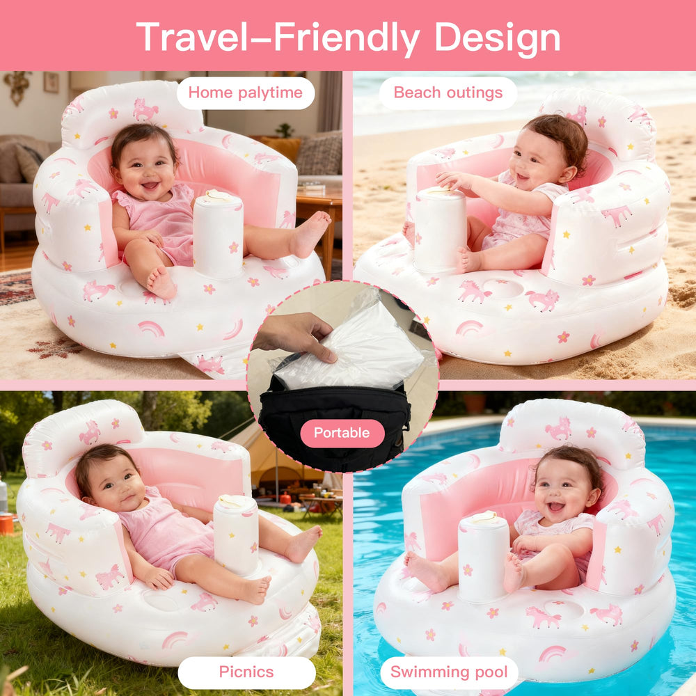 E1F1NN DOT portable sit-me-up chair ideal for beach and picnics.