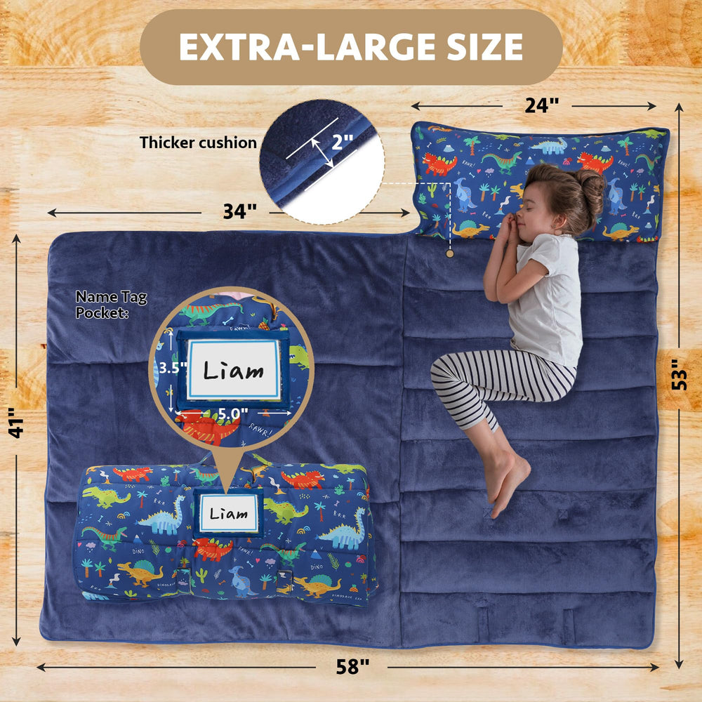 E1F1NN DOT nap mat breathable fabric maintains softness over washes
