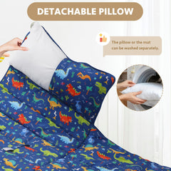 E1F1NN DOT nap mat with detachable pillow for flexible nap setup