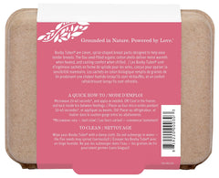 Earth Mama Booby Tubes flax seed-fill inside organic cotton shell.