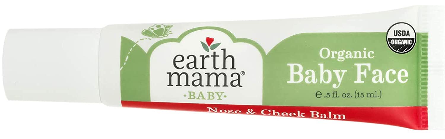 Earth Mama Calendula Baby Oil fragrance-free for infant skin care