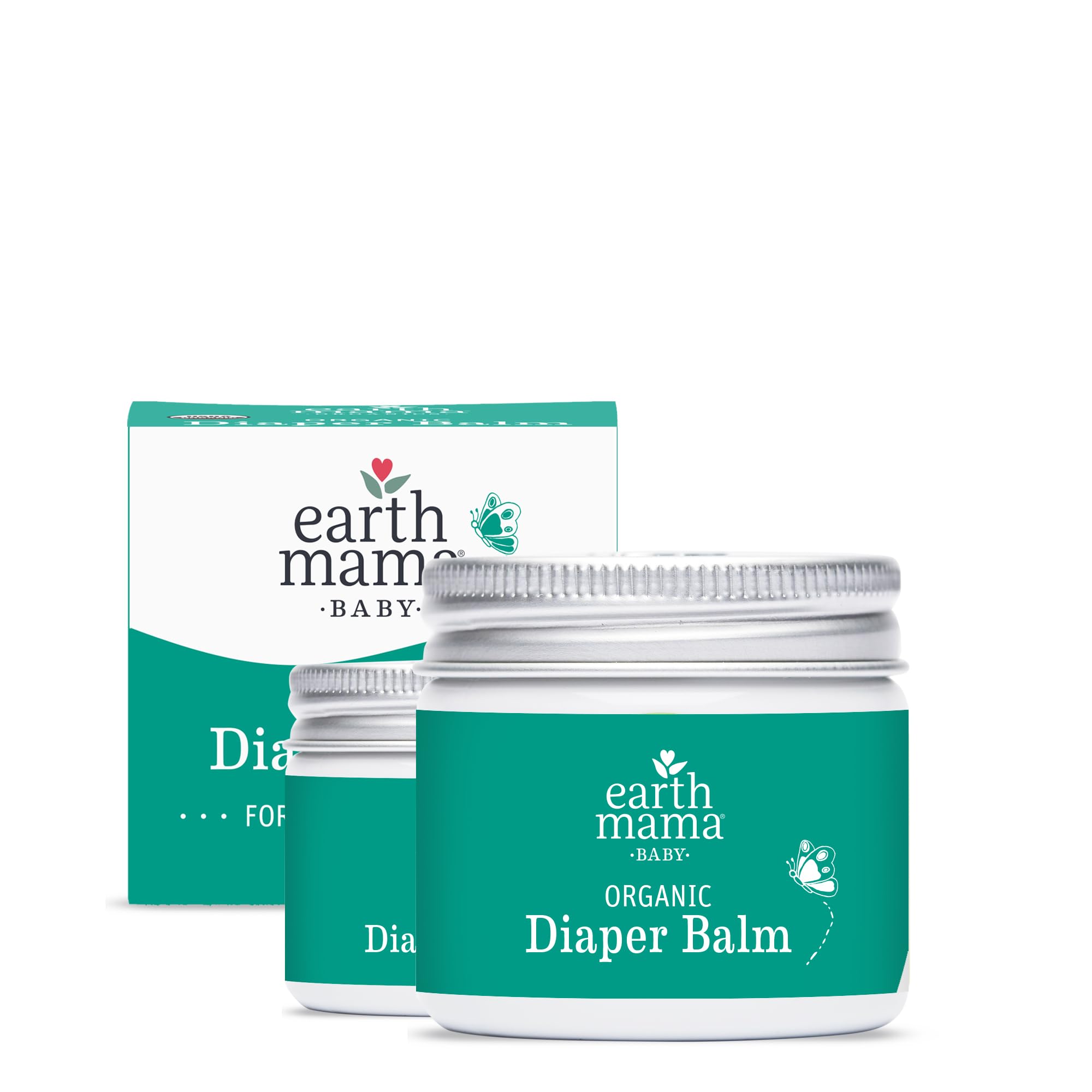 Earth Mama Diaper Balm 2oz bottle ready for diaper changes