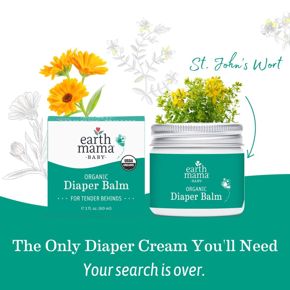 St. John’s wort and calendula components featured in Earth Mama formula