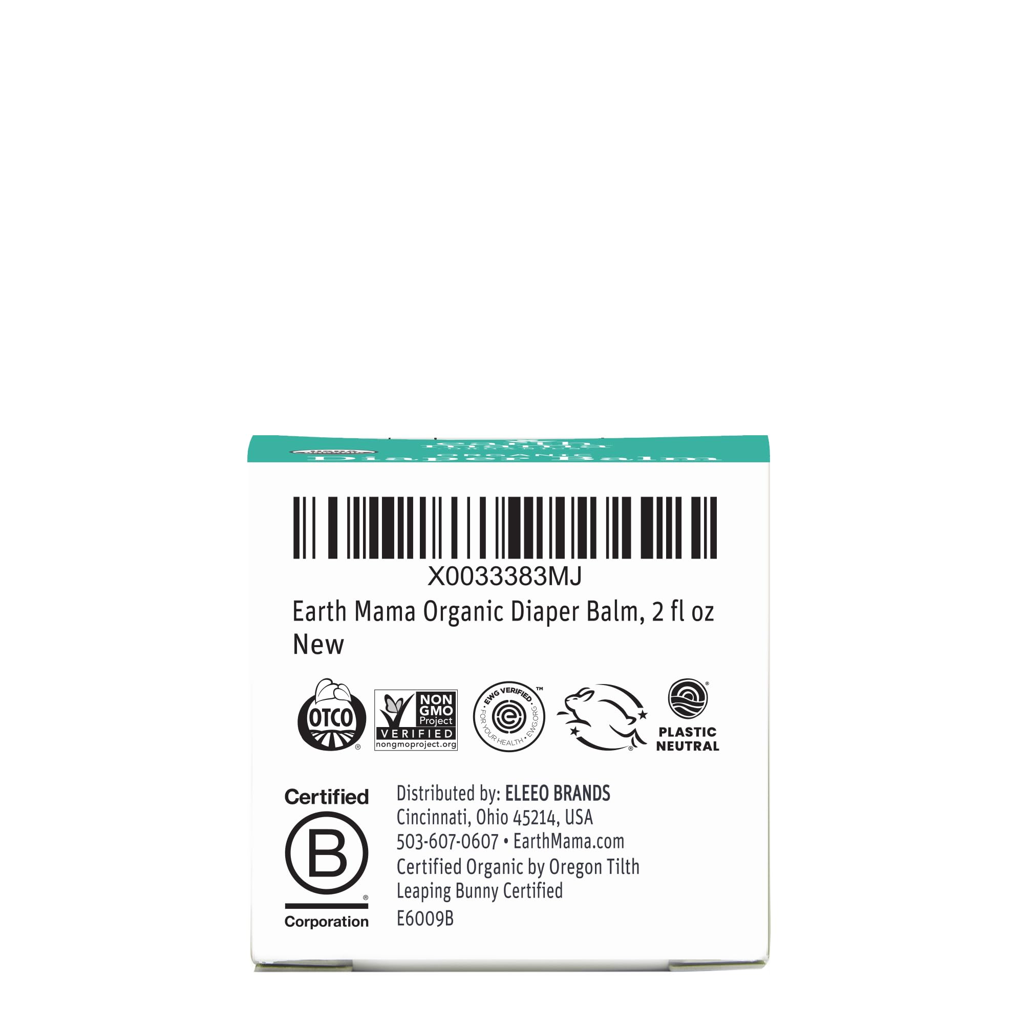 Non-toxic, fragrance-free Earth Mama balm suitable for cloth diapers.